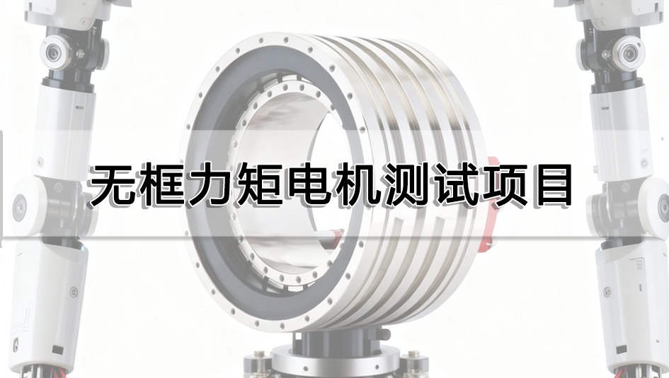 無框力矩電機(jī)測(cè)試項(xiàng)目